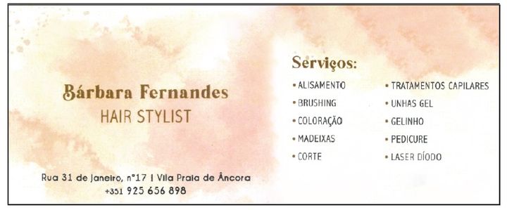 Bárbara Fernandes — Hair Stylist