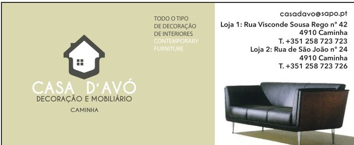 Casa d'Avó — Decoração e Mobiliário