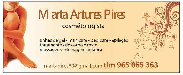 Marta Antunes Pires — Cosmetologista