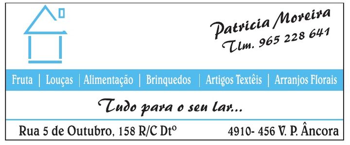 Patrícia Moreira — Tudo para o seu lar